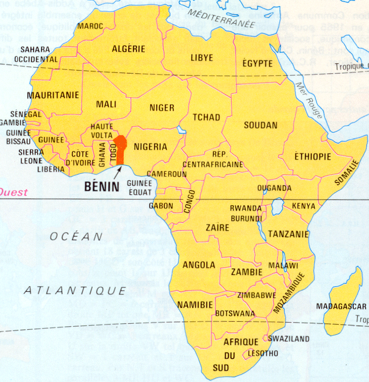 continent africain